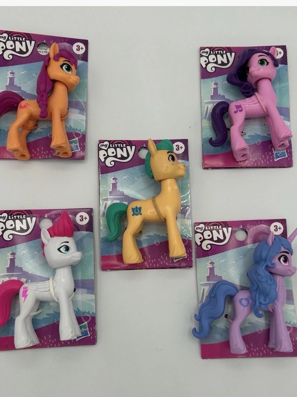 My Little Pony G5 Micro Figure - Set of 5 Hitch, Pipp, Sunny, Zipp, & Izzy - New